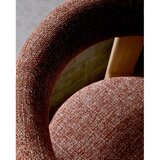 Kave Home Jedilni stol iz masivnega jesena v barvi terakote Granite – | Shoptok.si