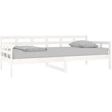  Dnevni ležaj bijeli od masivne borovine 90 x 200 cm | shoptok.hr