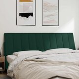  Jastuk za uzglavlje Hanko tamnozeleni 180 cm baršunasti | shoptok.hr