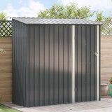  Vrtne šupe Antracit 203 x 85,5 x 200 cm Metal | Eponuda.ba