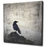 Vega zidna slika na platnu black bird, 45 x 45 cm Cijene