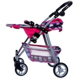 Woopie royal kolica za lutke, podesivo sjedalo, 4 kotača | shoptok.hr