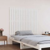  Zidno uzglavlje bijelo 108x3x90 cm od masivne borovine | shoptok.hr