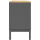  Komoda FLORO voštano siva 114 x 43 x 74 cm od masivne borovine | Eponuda.com