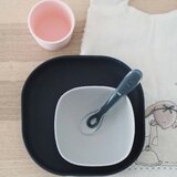 Beaba Silikonski set za jelo 4-dijelni, Night Blue | Shoptok.si