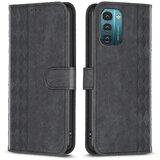 INORCO Ovitek denarnica za Nokia G11 4G/G21 4G, stojalo za telefon iz PU usnja z vtisnjenim vzorcem, (22035917) Cene