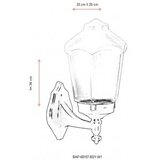 Opviq BAP 68197 BSY M1 Zidna lampa, crna | Eponuda.ba