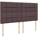  Okvir kreveta s madracima tamnosmeđi 200x200cm tkanine | shoptok.hr