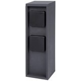 Bold Pado vanjska vrtna utičnica (utičnica stup) s 2-smjernim utikačem u antracit boji (IP44 vanjski energetski stup, 3680 watta, kvadrat, 30 x 9 x 9 cm, jednostavan za postavljanje) 10614 vrt... | Eponuda.ba