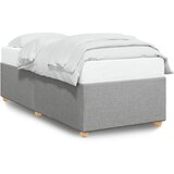 vidaXL Okvir za krevet svjetlosivi 90 x 200 cm od tkanine Cijene