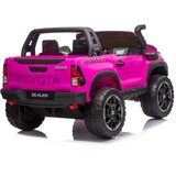  Licencirani auto na akumulator Toyota Hilux 4x4 - dvosjed - rozi | shoptok.hr