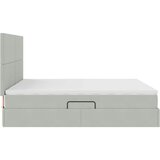  Krevet s od storage Svijetlo siva 180 x 200 cm Baršun Svjetlosiva | Shoptok.si