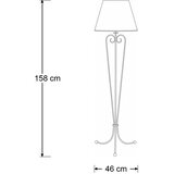 Brilagi Podna lampa SONIA 1xE27/15W/230V krem/patina | Eponuda.com