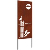  Privatnost u vrtu Rezbarija Rđa 50 x 140 cm Otporni čelik | shoptok.hr