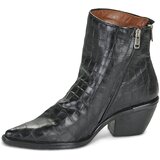 Airstep / A.S.98 Gležnjarji COUNTRY CROCO Črna | Shoptok.si