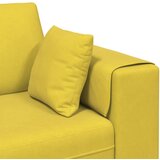 SOFA 3 pcs Žuta 250 x 188 x 76 cm Baršun | shoptok.hr