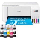 Epson EcoTank L3276 MFP (C11CJ67436) bela, brizgalna večfunkcijska naprava Cene