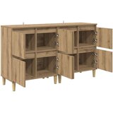  Komode 2 pcs Umjetnički hrast 60 x 35 x 70 cm Konstruirano drvo | shoptok.hr