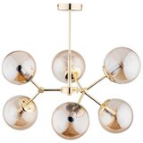  Luster na šipci FOTON 6xE14/40W/230V zlatna/bež | Eponuda.com