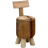 vidaXL Stolac od masivne tikovine smeđi | shoptok.hr