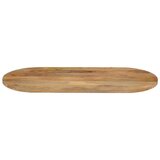 Stolna Mizna plošča 110x40x3,8 cm ovalna trden mangov les | Shoptok.si
