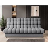 ELTAP Siva sklopiva/s prostorom za odlaganje sofa od šenila 197 cm Clareta – | shoptok.hr