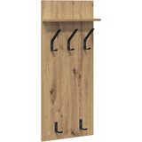  Vješalica za kapute na zidu Umjetnički hrast 40 x 10 x 90 cm | shoptok.hr