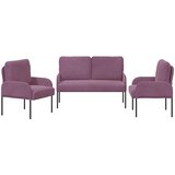  Setovi sofa 3 pcs Ljubičasta 115 x 56 x 80 cm Šperploča | Eponuda.com