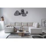 MID.YOU SEDEŽNA GARNITURA, rebrasti žamet bež | Shoptok.si