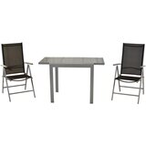 Gardenson Vrtni Set Amalfi, 3-Delno, Črna Cene