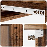 Stolna montirana na zid Staro drvo 87 5 x 34 5 x 17 cm | shoptok.hr
