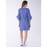 Look Made With Love Ženska haljina 331 Chic plava | bela | ePonuda.com