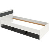 Mömax Postelja Basic Two, Kašmir, Antracit, 90x200 | Shoptok.si