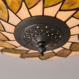 Endon 64173 - plafonsko svetlo tiffany hutchinson 2xE27/60W/230V prečnik 50 cm | Eponuda.com
