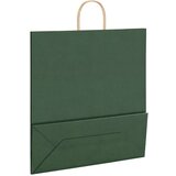  Papirnate vrećice 250 kom s ručkama zelene 45x17x48 cm | shoptok.hr