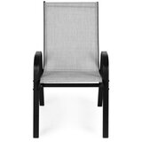 MULTIGARDEN Set od 2 baštenske stolice light gray | ePonuda.com