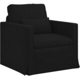 SOFA Crna 78 x 78 x 80 cm tkanina | shoptok.hr