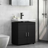  Set ormarića za kupaonicu s pohranom TULUM Crna 60 x 34 x 63 cm | Eponuda.com