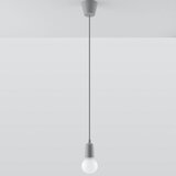 Sollux Lighting Obesna svetilka DIEGO 1 siva, (21348075) | Shoptok.si