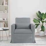 SOFA Svijetlo siva 78 x 78 x 80 cm tkanina | shoptok.hr