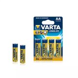 Varta baterija LR6 longlife aa, nepunjiva 1/4 | ePonuda.com