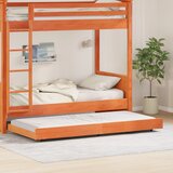 vidaXL Posteljni okvir Rjava Trden les 80 x 200 cm Posteljni okvir | Shoptok.si