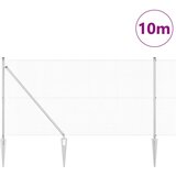 vidaXL varjena žičnata ograja z 7 zabijanjem 1.4x10 m pocinkano jeklo | Shoptok.si