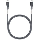 forcell karbonski kabel Type C v Type C 3.0 QC Power Delivery PD60W CB-02C črn 1 meter | Shoptok.si