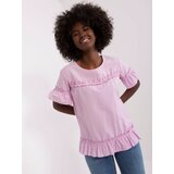 LAKERTA Blouse-LK-BZ-506778.79P-light purple | Shoptok.si