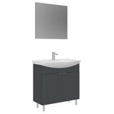 Hanah home Kupatilski ormarić sa umivaonikom i ogledalom (2 komada) Purus 80 472 | Eponuda.com