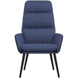  Stolica za opuštanje od tkanine plava | shoptok.hr