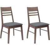  Trpezarijske stolice 2 pcs Svijetlosmeđa 43 x 54 x 89 cm | shoptok.hr