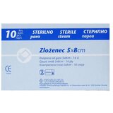 TOSAMA zloženec (gaza) 5X8 cm; 10 kos steril 14913 | Shoptok.si