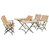 Gardenson Vrtna Miza Schlossgarten, 100-150x90, Evkaliptus | Shoptok.si